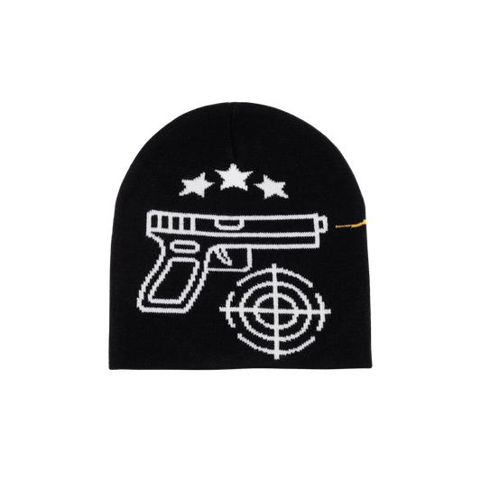 YG&CO STARBURST KNIT BEANIE