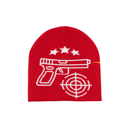 YG&CO STARBURTS KNIT BEANIE