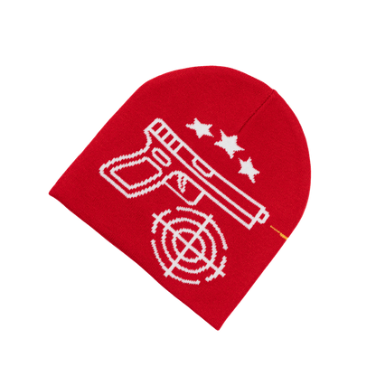 YG&CO STARBURTS KNIT BEANIE