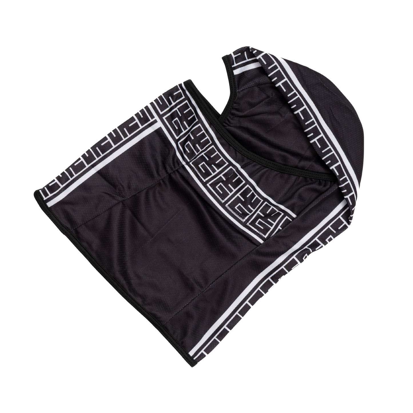 YG&CO MONOGRAM MESH BALACLAVA