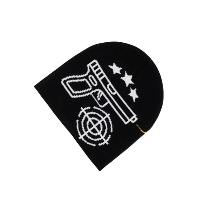 YG&CO STARBURST KNIT BEANIE